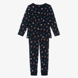 NAME IT-Boys Festive Blue Cotton Sleepwear | Childrensalon Outlet