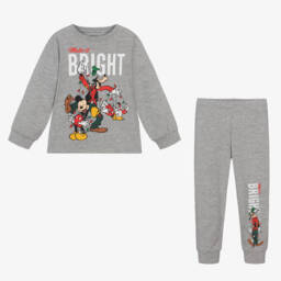 NAME IT-Boys Grey Disney Cotton Sleepwear | Childrensalon Outlet