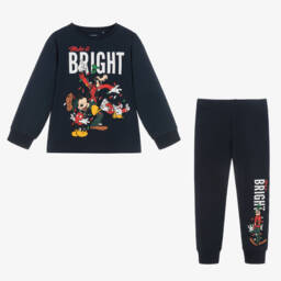 NAME IT-Boys Navy Holiday Disney Nightwear | Childrensalon Outlet
