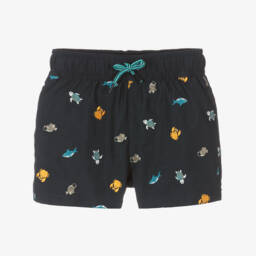 NAME IT-شورت سباحة أزرق للأولاد بطابع المحيط | Childrensalon Outlet