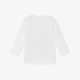 NAME IT-Boys White Festive Tree Top | Childrensalon Outlet