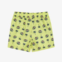 NAME IT-Boys Yellow Tropical Pattern Swim Shorts | Childrensalon Outlet
