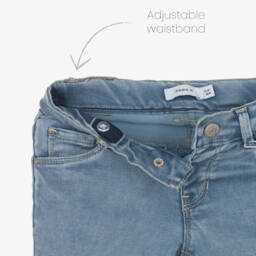 NAME IT-Джинсы клеш голубые для девочек | Childrensalon Outlet