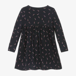 NAME IT-Синее хлопковое платье с узором леденцов для девочек | Childrensalon Outlet