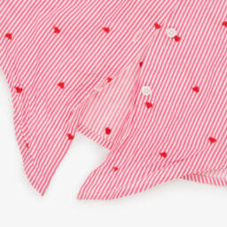 NAME IT-Блузка из хлопка с розовыми сердцами для девочек | Childrensalon Outlet