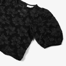 NAME IT-Креповый топ с цветочным узором для девочек | Childrensalon Outlet