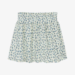 NAME IT-Кремовая юбка с цветочным узором для девочек | Childrensalon Outlet