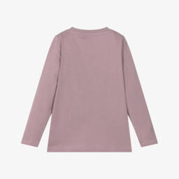 NAME IT-Girls Lilac Rainbow Long Sleeve Tee | Childrensalon Outlet