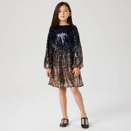 NAME IT-Платье с блестками омбре для девочек | Childrensalon Outlet