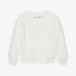 NAME IT-بلوفر كريمي عضوي للبنات مزين بالكرز | Childrensalon Outlet