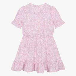 NAME IT-Girls Pastel Blossom Crêpe Frock | Childrensalon Outlet