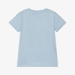 NAME IT-Girls Soft Blue Cupcake Tee | Childrensalon Outlet