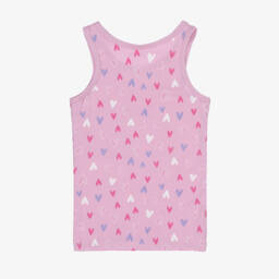 نيم إت-طقم تانك توأم ناعم وردي للبنات | Childrensalon Outlet