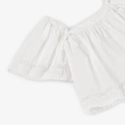 NAME IT-Girls Soft Plumeti Cotton Top | Childrensalon Outlet