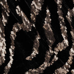 NAME IT-Girls Velour Skirt with Gold Sequins | Childrensalon Outlet