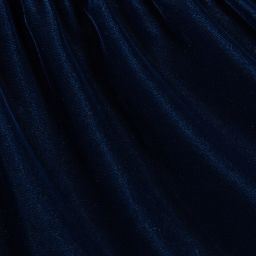 Nanos-Girls Blue Velvet Dress | Childrensalon Outlet