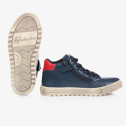 Naturino-Синие высокие кроссовки | Childrensalon Outlet