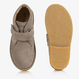 Naturino-Бежевые замшевые ботинки для мальчиков | Childrensalon Outlet