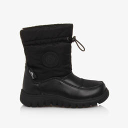 Naturino-Boys Black Waterproof Winter Boots | Childrensalon Outlet