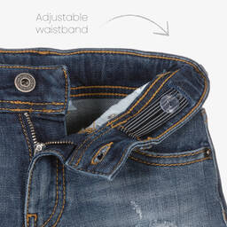 Naturino-Boys Blue Denim Shorts | Childrensalon Outlet