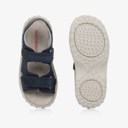 Naturino-Синие кожаные сандалии со звездами для мальчиков | Childrensalon Outlet