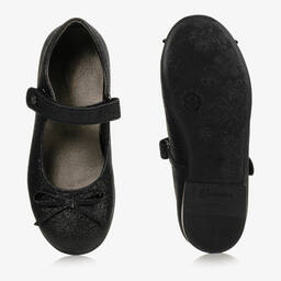 Naturino-Girls Black Glitter Pumps | Childrensalon Outlet