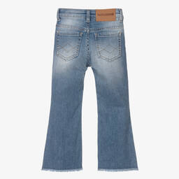 Naturino-Girls Blue Denim Jeans | Childrensalon Outlet