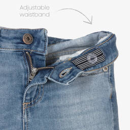 Naturino-Girls Blue Denim Jeans | Childrensalon Outlet