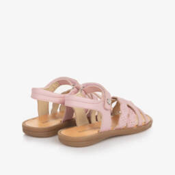 Naturino-Girls Blush Leather Footwear | Childrensalon Outlet