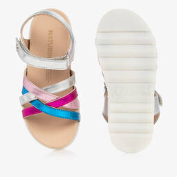 Naturino-Сандалии цвета серебристый металлик | Childrensalon Outlet