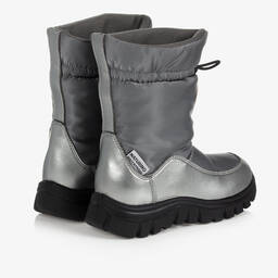 Naturino-Серебристые непромокаемые боты | Childrensalon Outlet