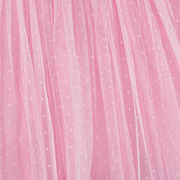 Needle & Thread-Girls Pink Embroidered Tulle Dress | Childrensalon Outlet