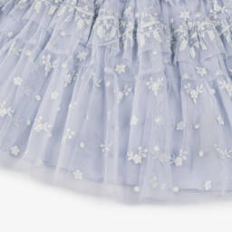 Needle & Thread-Платье из мягкого голубого кружева для девочек | Childrensalon Outlet