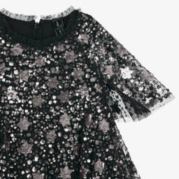 Needle & Thread-Платье из пайеток и фатина Сумерки для девочек | Childrensalon Outlet