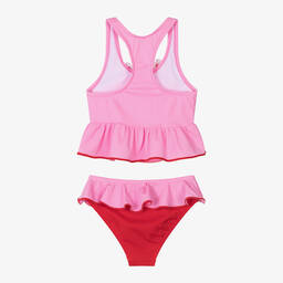 نيسي بيرد-مايو بيكيني لون زهري مطرز بورود كروشيه (UV50) | Childrensalon Outlet