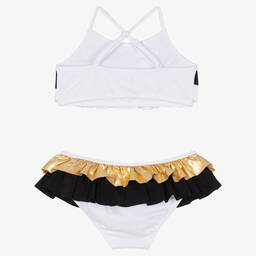Nessi Byrd-Girls Ruffle Bikini (UV50) | Childrensalon Outlet