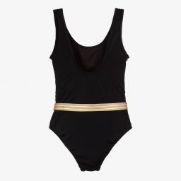 Nessi Byrd-Черный купальник для подростков (UV50) | Childrensalon Outlet