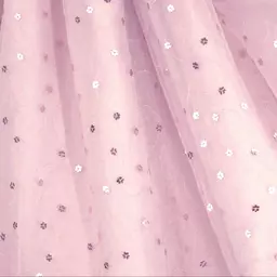 Nicki Macfarlane-Girls Pink Sequined Tulle Dress  | Childrensalon Outlet