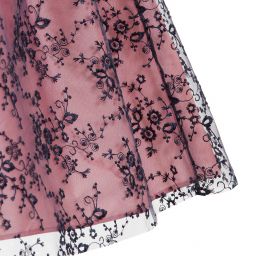 Nicki Macfarlane-Pink & Blue Lace Dress | Childrensalon Outlet