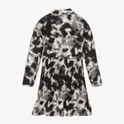NIK&NIK-Black Tie Dye Chiffon Dress | Childrensalon Outlet
