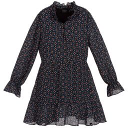 NIK&NIK-Черно-синее платье для девочек | Childrensalon Outlet