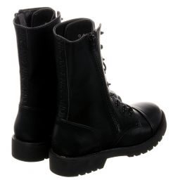 NIK&NIK-Черные ботинки на шнуровке для девочек | Childrensalon Outlet