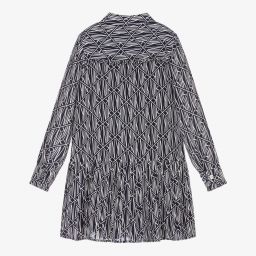 NIK&NIK-Girls Blue Crêpe Shirt Dress | Childrensalon Outlet