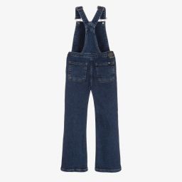 NIK&NIK-Girls Blue Denim Dungarees | Childrensalon Outlet