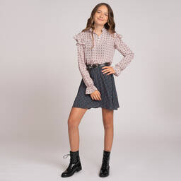 NIK&NIK-Girls Ivory & Red Blouse | Childrensalon Outlet