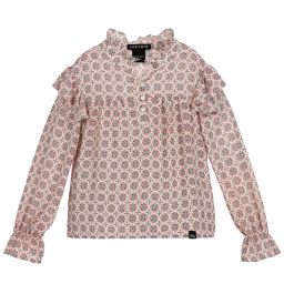 NIK&NIK-Girls Ivory & Red Blouse | Childrensalon Outlet