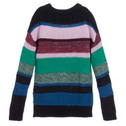 NIK&NIK-Girls Striped Knitted Sweater | Childrensalon Outlet