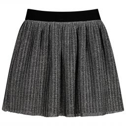 NIK&NIK-Silver Pleated IRENE Skirt | Childrensalon Outlet