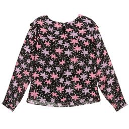 نك آند نك-بلوز كريب لون أسود، زهري وبنفسجي للمراهقات | Childrensalon Outlet