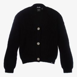 NIK&NIK-Черный кардиган с V-образным вырезом для подростков | Childrensalon Outlet